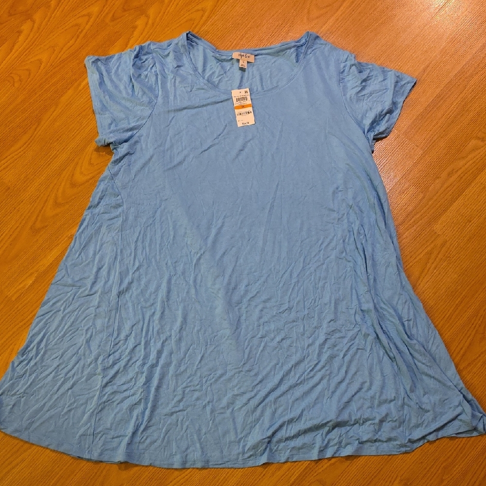 NWT Style & Co. Blue Maxi Dress